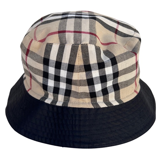 Burberry Vintage Y2K Reversible Bucket Hat - Picture 3 of 8